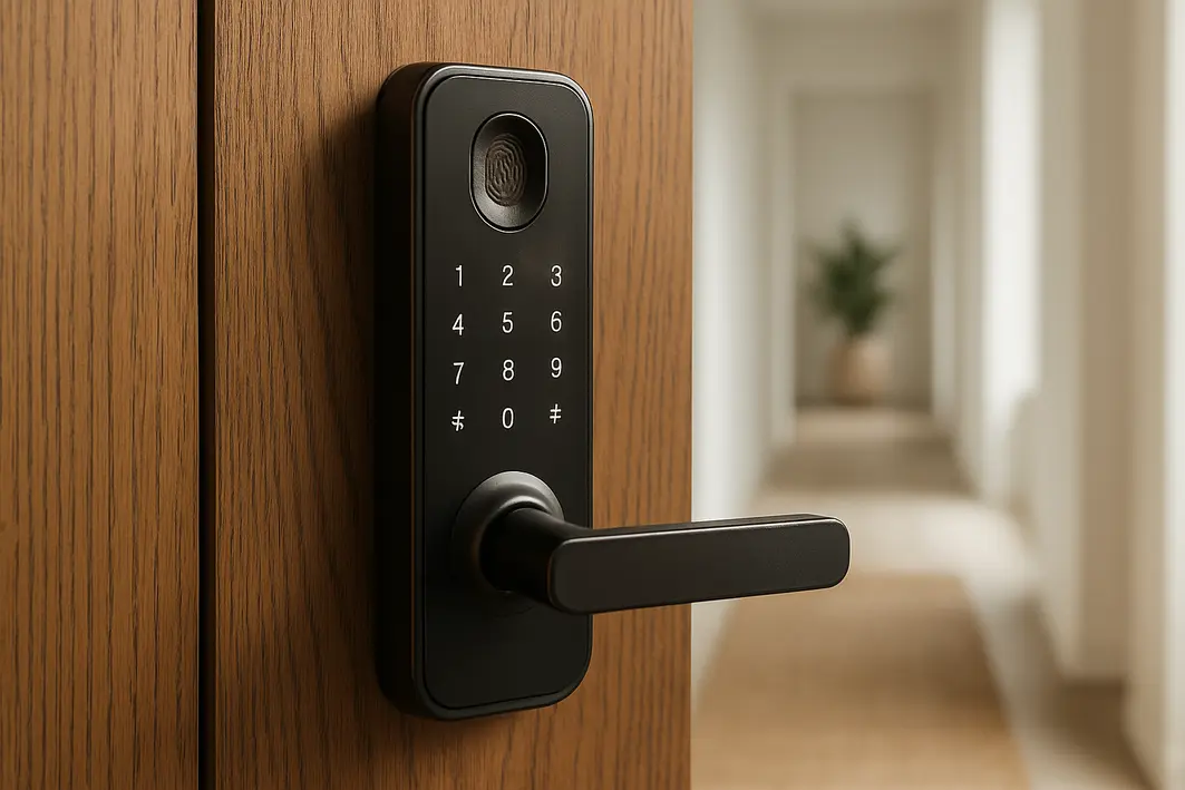 Fechadura digital com impressão digital: segurança em casa