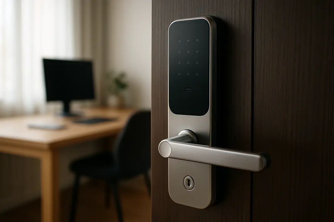 Fechadura eletrônica para home office: segurança e praticidade